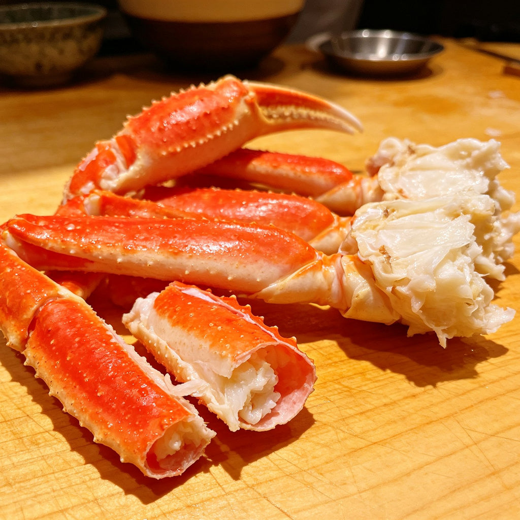Cooked King Crab Legs And Claws