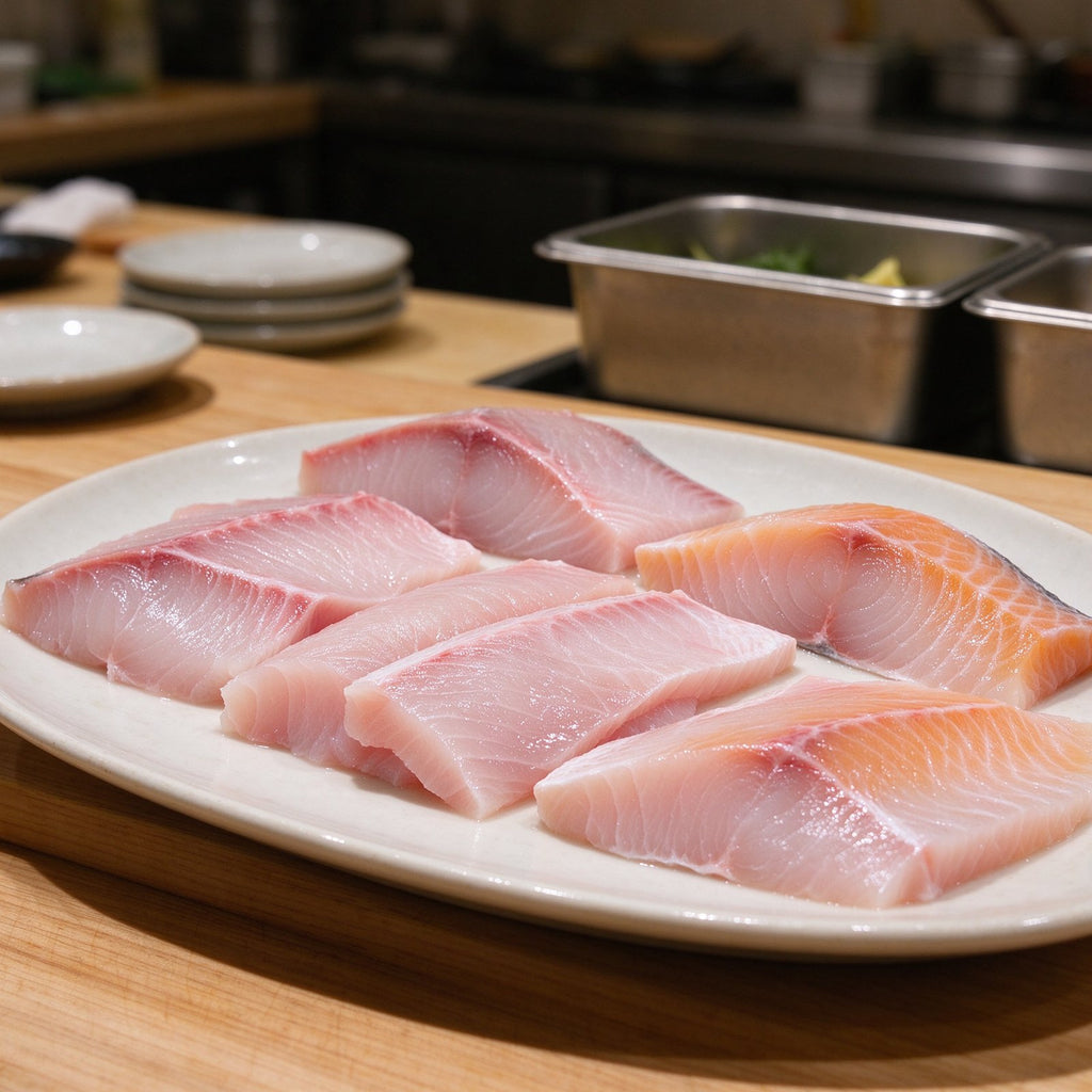 Fresh Sea Bream Fillets Skin On