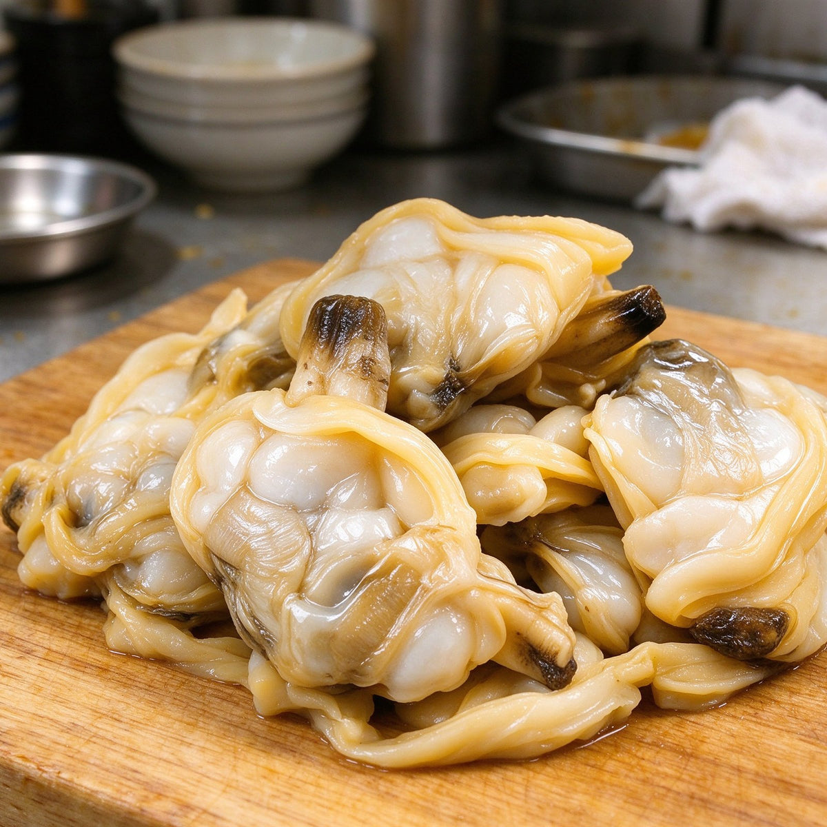 Plump Fresh Shelled Clam Meat