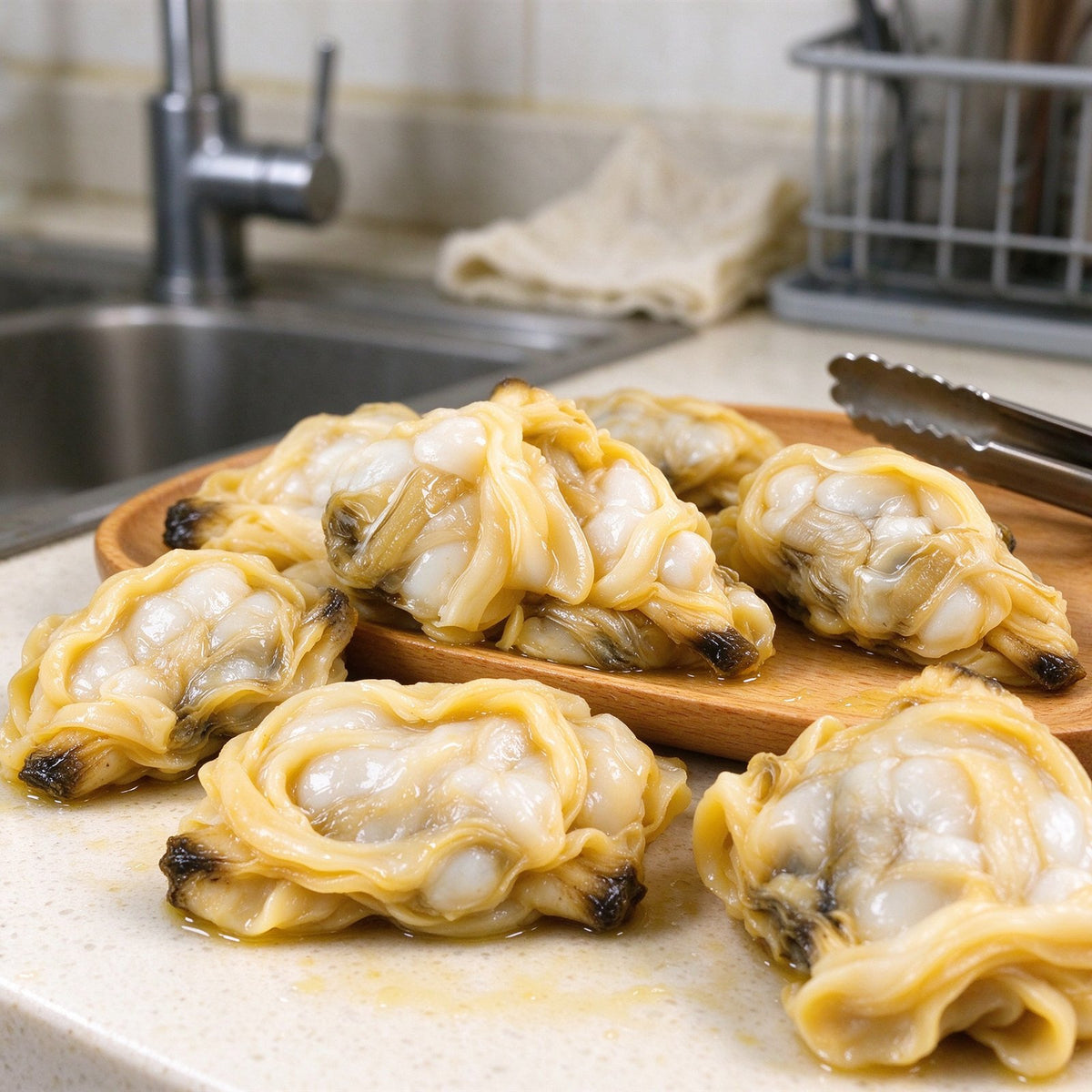 Plump Fresh Shelled Clam Meat